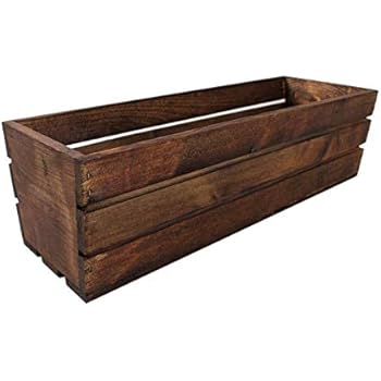 Tintours Holzkiste für Kräuter/Blumen für den Garten/Holzkasten
