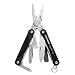 Produktbild Leatherman SQUIRT PS4 schwarz Taschenwerkzeug Werkzeug Multitool LTG 831233 mit Spitzzange, Zange, Drahtschneider, Messer, Metallfeile, Kreuschlitz, Schraubendreher, Schere