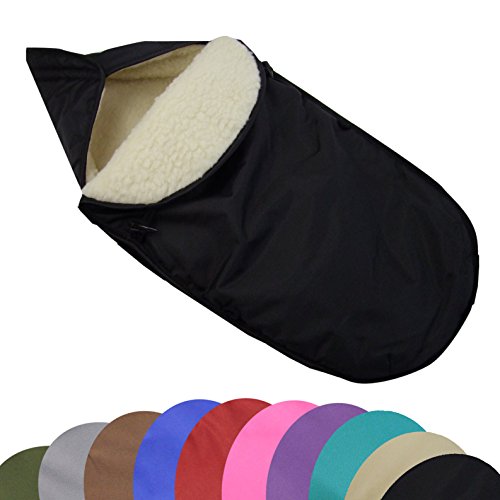 Babys-Dreams UNIVERSAL Winterfußsack für Babyschale z.B: Maxi-Cosi, Römer etc. *12 FARBEN* Lammwolle Lamm Wolle NEU Wintersack Fußsack