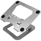 Daytona DYT-815 Metal Ergonomik Macbook Uyumlu Katlanabilir Laptop Standı (Silver)