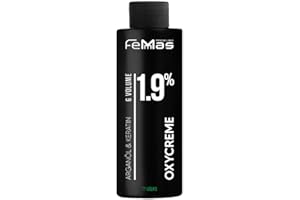 FemMas Oxycreme in 1,9% 100 ml, ossidante per colorare e tonificare i capelli, facile da applicare e tenuta ottimale, sviluppatore per risultati uniformi di qualità da salone, Developer per capelli