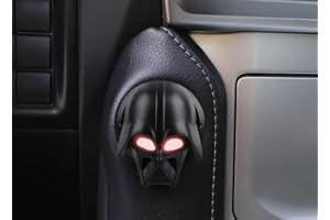 DMSTORE Car Push Start Button Cover, Star Wars Car Accessories Engine Start Stop Button Cover, Darth Vader Car Decor Automotive Interior, Fun Car Accessories Star Wars Gifts for Men Unique