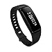 Produktbild elecfan Intelligentes Armband V07S, Bluetooth 4.0 Eignung Verfolger mit Weiblicher Physiologischer Anzeige Uhren Blutdruck Pulsmesser Blutdrucküberwachung Wasserdichtes Intelligentes Armband - Schwarz
