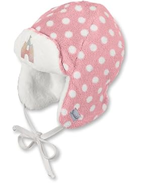 Sterntaler - Baby Mädchen Mütze Fliegermütze zum binden, Punkte, von Sterntaler, rosa - 4401722