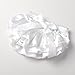 ANDI ROSE Cute Baby Girls Pettiskirt Ruffle Panties Briefs Bloomer Diaper Cover (Size-M(6-24 Months), White)