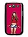 Produktbild Ariana Grande With Red Background Popstar Singer hülle für Samsung Galaxy S3