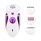 La depilación recargable garantiza que siempre utilice el dispositivo con una potencia óptima. Con luz LED incorporada y diseño de 2 velocidades. Cabezal desmontable y lavable para una higiene óptima. Potente con un poco de ruidos y leve dolor durante el uso.