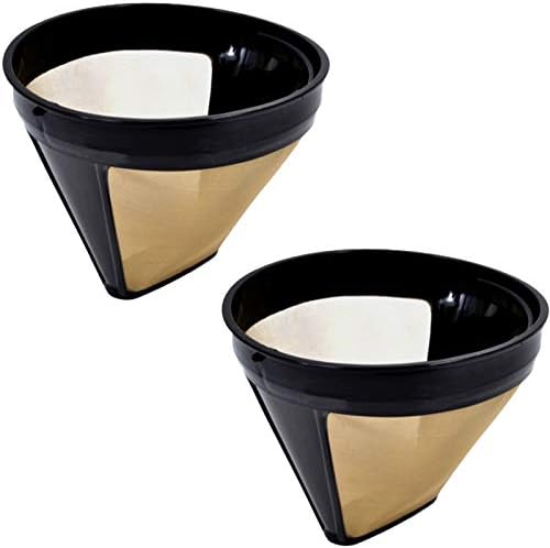 SPARES2GO Permanent Inner Filter for Delonghi Coffee Machine (Pack of 2)
