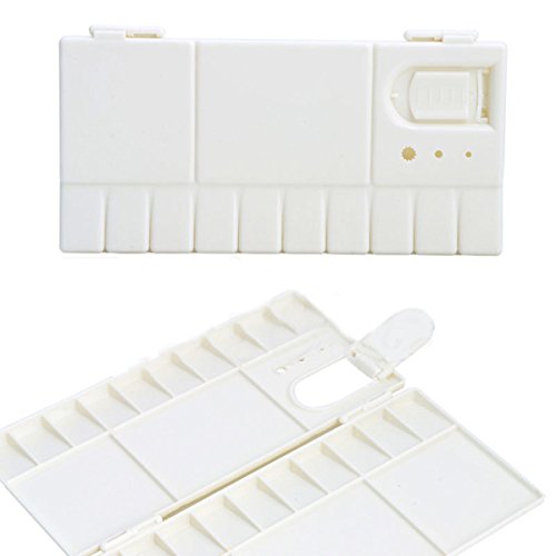25 Mischpalette Malerei Aquarell Kunststofffarbe Palette - 4