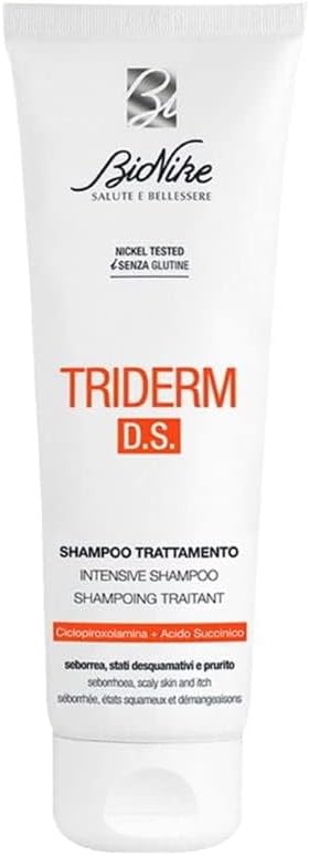 Qualité de Fabrication & Durabilité : BioNike Triderm D S - Shampoo Trattamento per