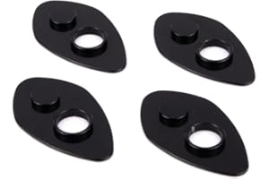 Aharon Motolumino Motorcycle LED Turn Signal Mounting Brackets 4-Pack | Compatible with Honda, M8/M10 Thread | Tight Fit in Original Turn Signal Locations | Bike Indicator Lights | Blinkers