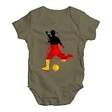 TWISTED ENVY Baby Jungen (0-24 Monate) Body Gr. 3-6 Monate, Khaki