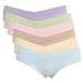 CharmLeaks Women's Maternity Knickers Under the Bump Cotton Underwear Nursing Briefs(Pack of 6)
