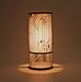 Produktbild Southeast Asian simple style eye protection study desk lamp gift ins wind art style bamboo hand-woven, bamboo color + yellow peach parchment