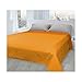 Produktbild Liabel Tagesdecke mit Stirnband Doppelbett 240 X 260 cm Art. Laser Arancio Chiaro/Arancio Scuro