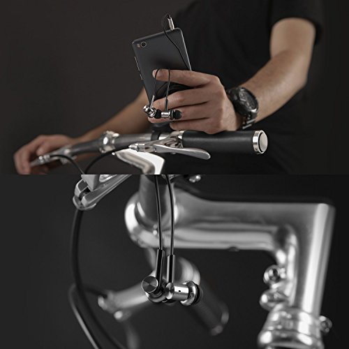 Xiaomi H  brido Dual Auriculares Earphone H  bridos Auriculares Intra-auriculares multi-unidad C  rculo Hierro Mixto Auriculares de Pist  n con Control Remoto por Cable con Control de Micr  fono  Plata Spacegrau 