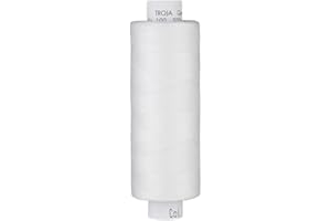 NADELTRAUM Nähgarn Nähmaschine AMANN TROJA Nähfaden Allesnäher Universal 500 cm weiß