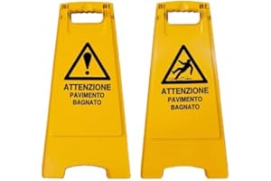 IPC TOOLS SPA CARTELLO SEGNALE PERICOLO PAV.BAGNAT TRIANGOLO LAVAGGIO PAVIMENTI