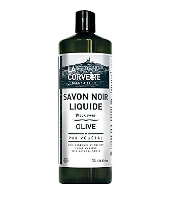 La Corvette Savon Noir Liquide Olive Ecocert 1 L