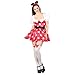 Produktbild Sexy Mouse Ladies Minnie Fancy Dress Costume Adults Fairy Tale Outfit 6-24