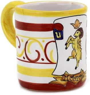 PALIO DI SIENA: VALDIMONTONE (Valley of the Ram) Mug [10 oz.] [#2017-SIE]