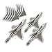 Produktbild Trophy Taker Shuttle T-LOK 100 Grain Broadheads Combo Pack - 1 Pack of Broadheads & 1 Pack of Replacement Blades