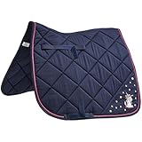 Busse Schabracke EINHORN Vollblut/Warmblut Dressur navy