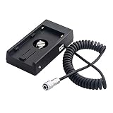 placa base para 4k Compatible con: Sony NP-F970, F960, F770, F750, F570, F550.