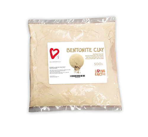 Just Launched ! - 500g - Living Earth Deep Pore Cleansing and Healing Calcium Bentonite Clay Powder - 100% pure and natural. The Finest Powder only used.