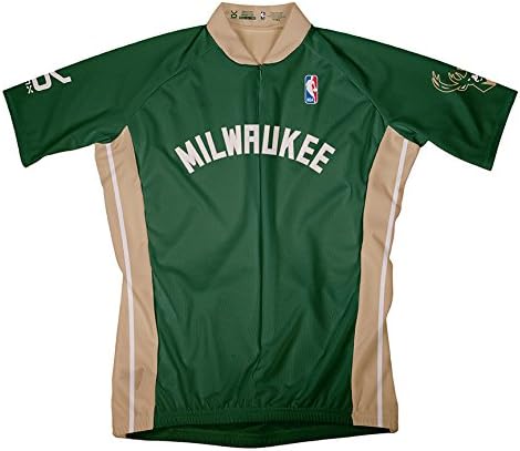 NBA Milwaukee Bucks Men's Short Sleeve Away Jersey, X-Large, Green