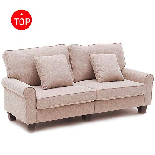 Volitation 2 Seater Sofa Fabric Sofa Settee Couch Living Room