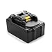 Produktbild Elektrowerkzeug-Akku, 18-V-Akku, tragbare Ersatz-Lithium-Ionen-Elektrowerkzeug-Batterien, geeignet für Makita BML184 BML185
