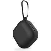 Samsung Buds Pro - Buds2-2 Pro - live - fe - fe2 - core Kulaklık Kılıf Askılı Mat Silikon (siyah)