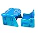 Produktbild XMTMMD Eva Foam Tisch und Stuhl Kinder Möbel Spielzeug Einfache Montage Babytisch Stuhl Set Baby Spielzeug Tisch und Stuhl 9 Monate - 3 Jahre Alt AMZPZY18