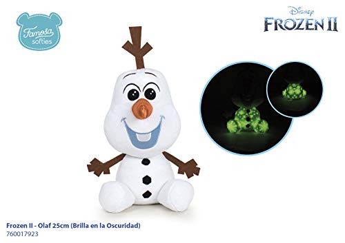 Famosa Softies Plüschtier Frozen Olaf, 25 cm, Mehrfarbig (Famosa 760017923)