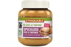 ETHIQUABLE Pâte à tartiner aux speculoos bio & équitable