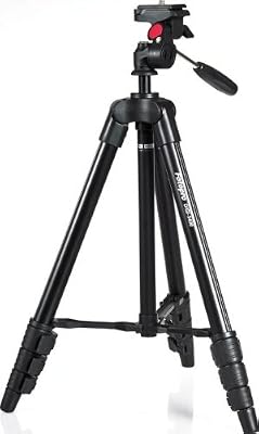 Rollei Compact Traveler Star S1 (DIGI 3400) Trépied compact avec tête panoramique pour caméscope Noir