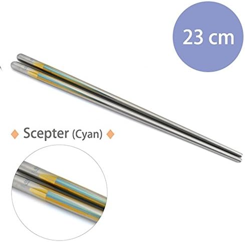 TiANN Titanium Chopsticks-Scepter (Cyan)