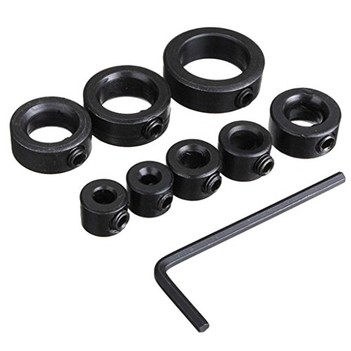 Gazechimp 8 tlg Set Tiefenanschlagringe 3 – 16 mm - 6
