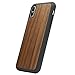 Produktbild UTECTION Holzhülle Cover für Apple iPhone X/XS ** Eco Echt-Holz Cover Schutzhülle ** Robuste Handyhülle Hardcase ** Hülle Holzcover Woodcase in Walnussholz