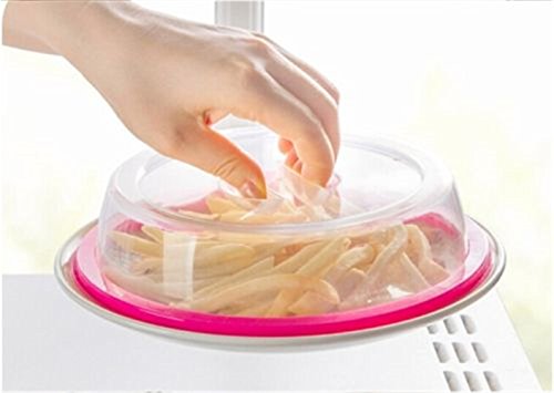 KiaraL Mikrowelle Deckel Abdeckhaube Tellerabdeckhaube 1 Stück