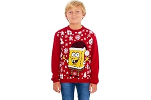 New Camp Ltd Girls Kids Boys Children Unisex Christmas Xmas Knitted Novelty, Retro, Elf, Football Jumper Sweater