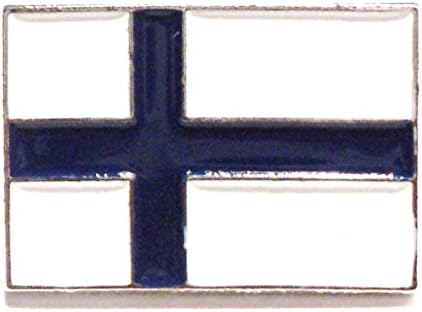 EPROSMINMercmad Finland National Flag Finnish Suomen Tasavalta Enamel Badge