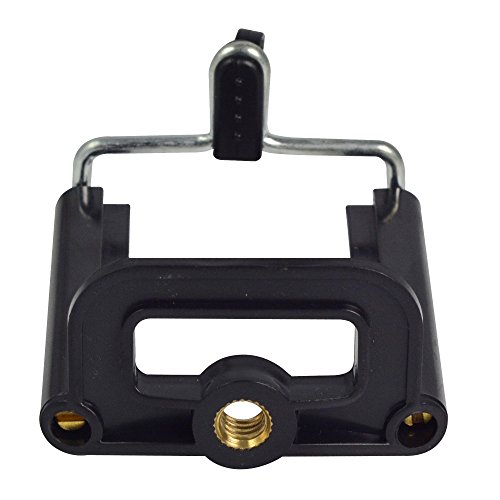 MENGSÂ® 1/4 universell Schraubenkopf Handy Smartphone Stativ-Halterung fÃ¼r iphone, ipod touch, HTC, Samsung, Blackberry und andere Android-Smartphones - Schwarz