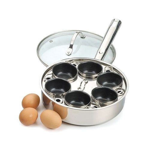 RSVP International Endurance Egg Poacher 6-c.