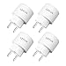 Produktbild WLAN Smart Steckdosen 4er Pack, LeFun Intelligente Steckdosen Kompatibel mit Alexa [ Echo, Echo Dot ] Google Home und IFTTT, Smart Plug mit Timer Funktion, WiFi Stecker APP Steuerung ... (4 packs)