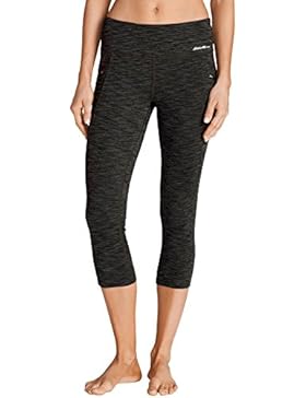 Eddie Bauer Damen Trail Tight Capri - Meliert