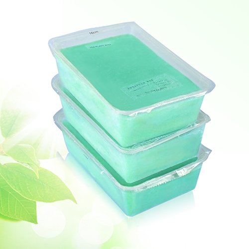 Tea Tree Paraffin Wax Hug Flight® 450g x 3 Blocks Professional Paraffin Wax Beauty Salon SPA Satin Skin Care