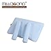 MITTAGONG Infant Anti Roll Head Positioner Support Memory Foam Baby Pillow,Blue