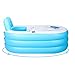 Produktbild FACAI888 Erwachsene Bad baden aufblasbare Badewanne Kunststoff Fass Bad Fass Fass , blue , big